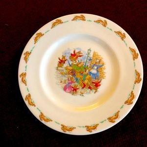 Bunnykins porcelain plate